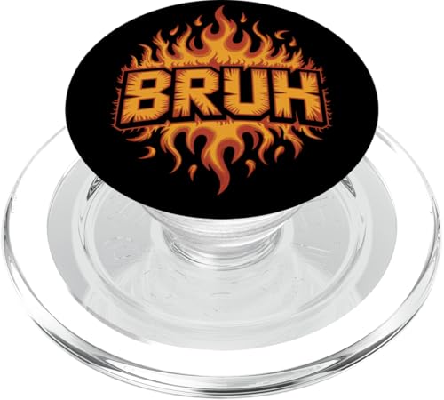 Bruh Flames Fire Firefighter Feuerwehrmann Herren Damen PopSockets PopGrip für MagSafe Bruh Flames Fire Firefighter Feuerwehrmann Herren Damen PopSockets PopGrip für MagSafe von AXISNSPIRE