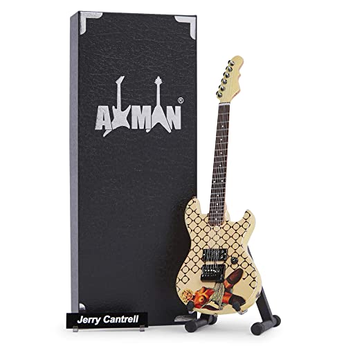 AXMAN Jerry Cantrell - Miniatur-Gitarren-Replik - Musikgeschenke - handgefertigte Verzierung AXMAN Jerry Cantrell - Miniatur-Gitarren-Replik - Musikgeschenke - handgefertigte Verzierung von AXMAN
