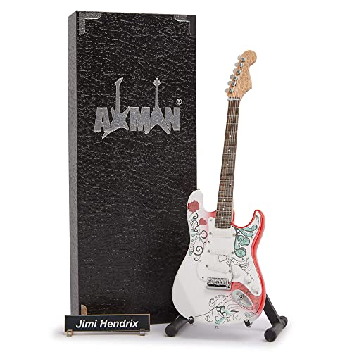 Jimi Hendrix - Miniatur-Gitarren-Replik – Musikgeschenke – handgefertigte Verzierung von AXMAN