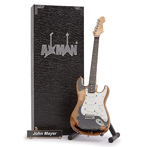 John Mayer - Miniatur-Gitarren-Replik – Musikgeschenke – handgefertigte Verzierung John Mayer - Miniatur-Gitarren-Replik – Musikgeschenke – handgefertigte Verzierung von AXMAN
