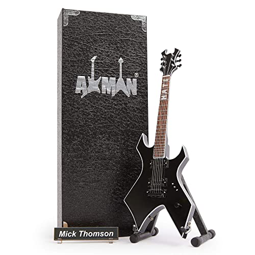 Mick Thomson - Miniatur-Gitarren-Replik – Musikgeschenke – handgefertigte Verzierung von AXMAN