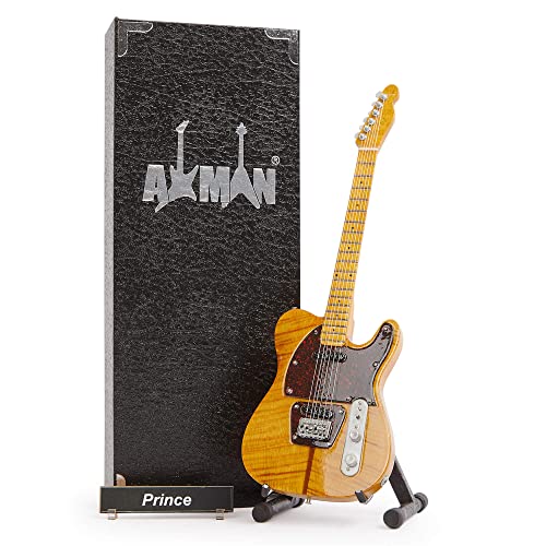 Prince - Miniatur-Gitarren-Replik – Musikgeschenke – handgefertigte Verzierung von AXMAN