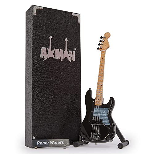 R Waters Brick - Miniatur-Gitarren-Replik - Musikgeschenke - handgefertigte Verzierung von AXMAN