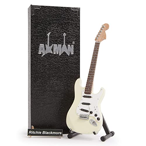 Ritchie Blackmore (Deep Purple) - Miniatur-Gitarren-Replik – Musikgeschenke – handgefertigte Verzierung von AXMAN