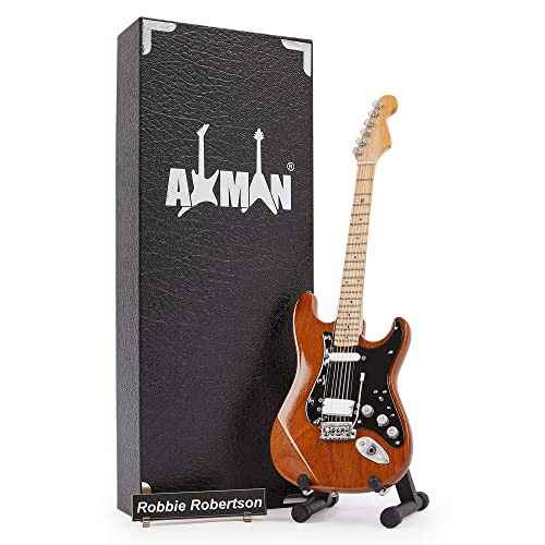 Robbie Robertson (The Band) - Miniatur-Gitarren-Replik – Musikgeschenke – handgefertigte Verzierung von AXMAN
