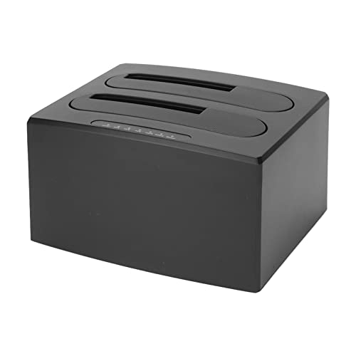 AXOC HDD-Dockingstation, Festplattenleser Extern USB 3.0 - SATA I II III für 2,5 3,5 SSD EU-Stecker von AXOC