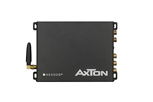 AXTON A542DSP: 4-Kanal Verstärker mit DSP, 4 x 52 Watt, Endstufe mit App-Steuerung, Bluetooth Audio Streaming, Hi-Res Audio optional von AXTON