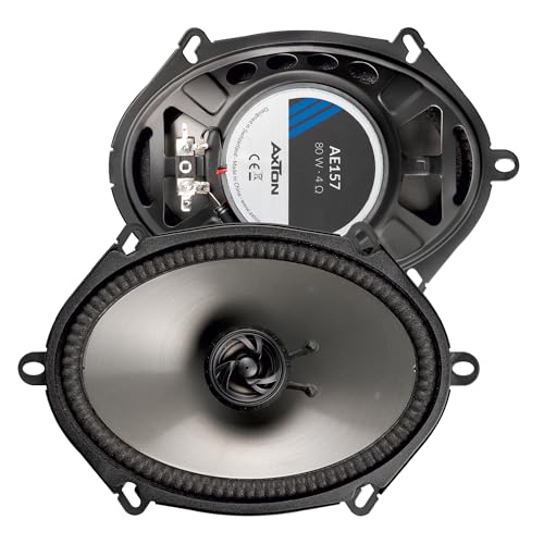 AXTON AE157 – Ovales 5 x 7“ / 13 x 18 cm 2-Wege Koaxial System, Auto Oval Lautsprecher für Front oder Heck, Soundsystem mit 100 Watt, geeignet auch für Wohnmobile, 1 Paar AXTON AE157 – Ovales 5 x 7“ / 13 x 18 cm 2-Wege Koaxial System, Auto Oval Lautsprecher für Front oder Heck, Soundsystem mit 100 Watt, geeignet auch für Wohnmobile, 1 Paar von AXTON