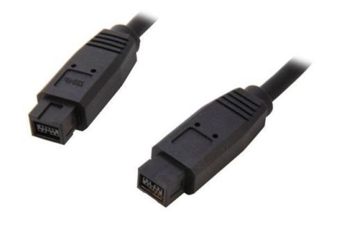 AYAGROUP Aya 3 Ft (3 Füße) FireWire Kabel IEEE1394b 9pin-9pin 800 Mbit/s kompatibel mit Windows, Apple und Sony iLink Geräte von AYAGROUP