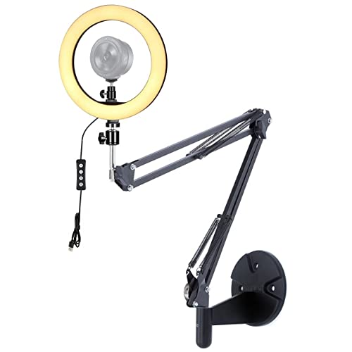 AYIZON Kiyo Pro Webcam-Ringlicht-Wand Halterung, 26cm Licht mit Faltbarer Wand Halter kompatibel mit Razer Kiyo, Kiyo Pro, Kiyo X Webcams von AYIZON