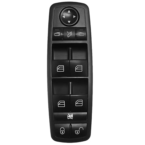 Fensterheber,Fensterheber Schalter A1698206710 A1698206610 Elektrische Fensterheber-Schalter Taste Fit Verwendung For Mercedes Benz B-Klasse W245 A- Klasse W169 1698206610 1698206710(A1698206710) von AYKANING