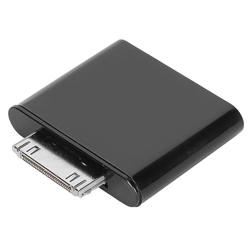 5.0 30 Pin Wireless Sound Dongle Adapter Sender für Heimlautsprecher, Fernseher und Kopfhörer mit 10 M Betriebsbereich (Black) von AYNEFY
