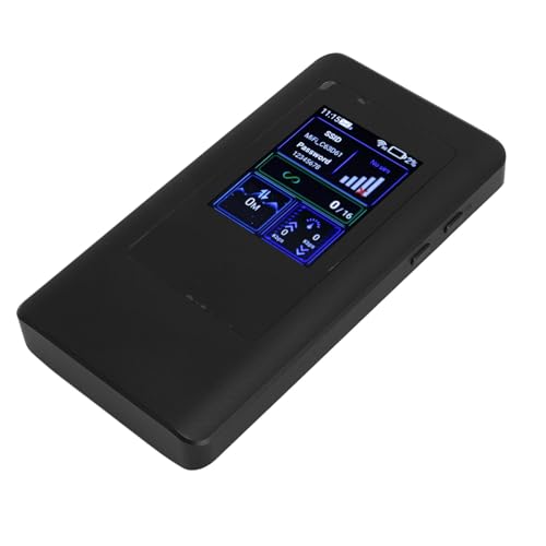 5G Mobile Hotspot Router 4G LTE, Bis zu 2,5 Gbit/s Geschwindigkeit, 16 Geräte, Globale Daten, Geringer Stromverbrauch, für 11, 10000 MAh Akku 5G Mobile Hotspot Router 4G LTE, Bis zu 2,5 Gbit/s Geschwindigkeit, 16 Geräte, Globale Daten, Geringer Stromverbrauch, für 11, 10000 MAh Akku von AYNEFY