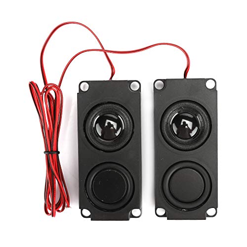 AYNEFY 5-W-8-Ω-Lautsprecher, Tragbarer, Schwerer Bass-Audiohohlraum, 40-mm-Magnet-Doppellautsprecher für TV-, und Tragbar, Klare Klangqualität, Breite und Vollständige Reichweite, AYNEFY 5-W-8-Ω-Lautsprecher, Tragbarer, Schwerer Bass-Audiohohlraum, 40-mm-Magnet-Doppellautsprecher für TV-, und Tragbar, Klare Klangqualität, Breite und Vollständige Reichweite, von AYNEFY