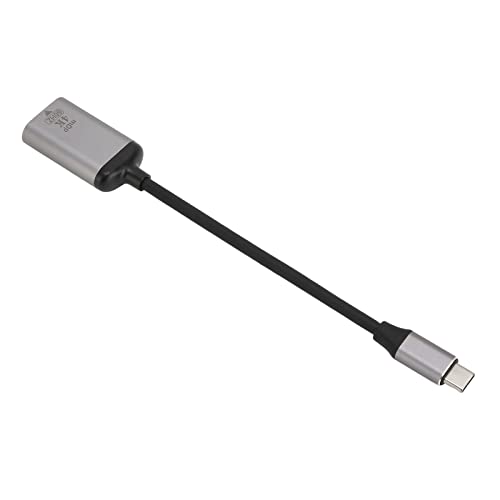 AYNEFY USB C Zum DisplayPort -Adapter, 4K 60 Hz Aluminium - -Konverter für Pro, TV, Projektor, Tragbar und Bequem, 3 Kompatibel von AYNEFY
