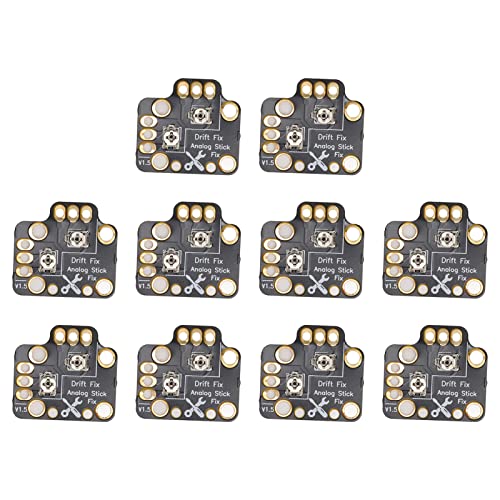 Gamecontroller Drift Fix Mod, Controller Analog Stick Drift Fix Mod 1 Stück Gamepad Joystick Drift Repair Board Universal 3D Analog Joystick Drift Fix Mod für Gamecontroller Schwarz von AYNEFY