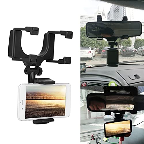 Rückspiegel Telefonhalter Handyhalterung Rückspiegel Auto Rückspiegelhalterung Auto Handyhalter Spiegel Handy Halterung Halter 360°Drehbar Einstellbare Rückspiegel Cliphalterung für Alle Smartphone Rückspiegel Telefonhalter Handyhalterung Rückspiegel Auto Rückspiegelhalterung Auto Handyhalter Spiegel Handy Halterung Halter 360°Drehbar Einstellbare Rückspiegel Cliphalterung für Alle Smartphone von AYNEFY