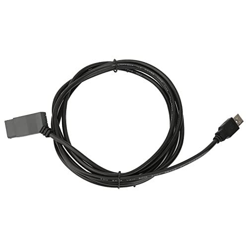 USB-KABEL PVC-Programmierkabel Downloadkabel Kupferleitung mit 45 Grad gebogener Abschlusskarte und Aufnahmestecker für Siemens LOGO Serie USB-Kabel von AYNEFY