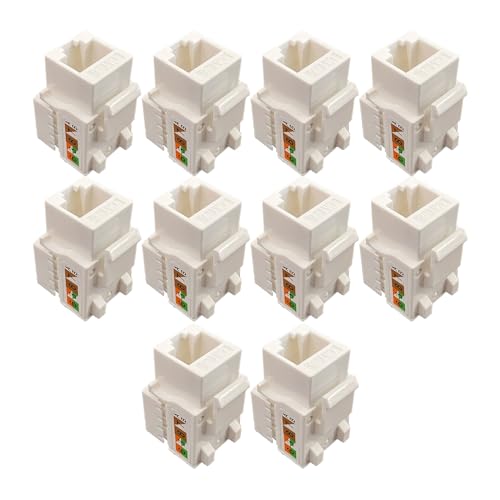 10 Stück Class Birds Typ Qualität CAT6 Netzwerkmodul UTP RJ45 Stecker Keystone Adapterstecker Auf USB Adapterkabel Adapterkabel USB Adapterstecker Steckdose Adapterkabel Für Adapterkabel von AYPOHU