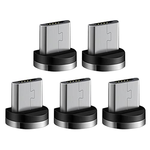 5 Stück Magnetische Anschlussspitzen Für Kopf Typ C USB Tragen Zur Reduzierung Von Abrieb Und Staub Bei Und Sorgen Für Eine Stabile Aufladung des von AYPOHU