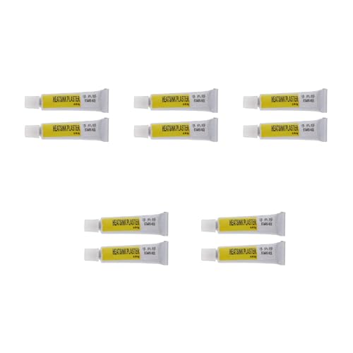 AYPOHU 2PC Kühlkörperpflaster Thermosilikon Kleber Kühlpaste Starker Klebemittelkleber Für GPU Chip Kühlerkühlung Notebook Lüfter Interne Lüfter PC Notebook Kühlständer Kühlkörper Für CPU AYPOHU 2PC Kühlkörperpflaster Thermosilikon Kleber Kühlpaste Starker Klebemittelkleber Für GPU Chip Kühlerkühlung Notebook Lüfter Interne Lüfter PC Notebook Kühlständer Kühlkörper Für CPU von AYPOHU