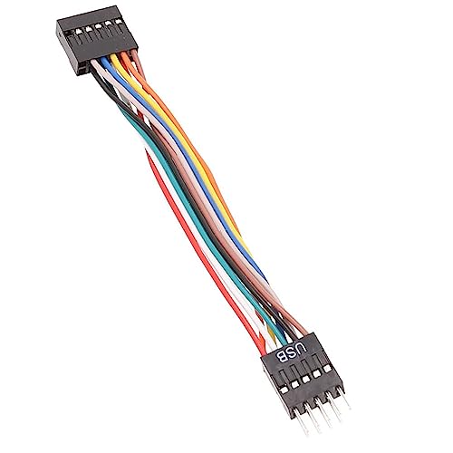 AYPOHU Computer Motherboard USB Motherboard Regulärem Gehäuse Adapterkabel 11-polig 9-polig von AYPOHU