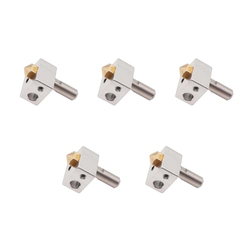 AYPOHU MK10 Hotend Gewinde Aluminium Heizung Block 3D Drucker Hotend Düse Throat Kühlblock 3D Drucker Wärme Block Düse Isolierung Mk10 von AYPOHU