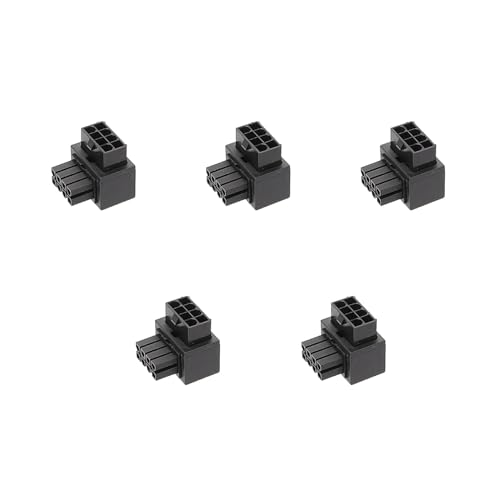 AYPOHU Mainboard CPU 8Pin Netzteil 90 Grad 8Pins Buchse Auf Stecker 90 Grad Abgewinkelt Netzteil Adapter Aus Langlebigem von AYPOHU