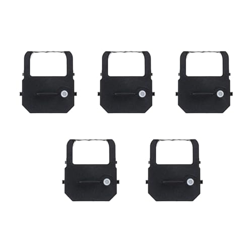 AYPOHU Time Clock Drucker Farbbandkassette Schwarzes Farbband Ersatz Für TP10 TP-20 AP10 ST10 TP15 50 ES700 ES900 Farbbandkassette Schwarz von AYPOHU