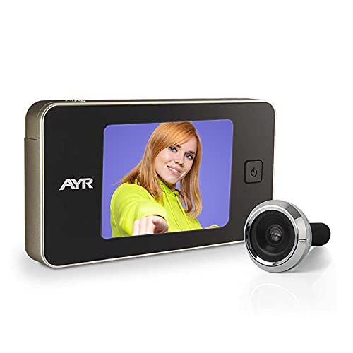 AYR 752-M Digitaler Türspion, Nickel matt und Chrom glänzend, für Aluminiumtüren AYR 752-M Digitaler Türspion, Nickel matt und Chrom glänzend, für Aluminiumtüren von AYR