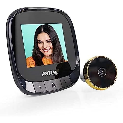 AYR Lite 9001 Digitaler Türspion Schwarz/Messing. AYR Lite 9001 Digitaler Türspion Schwarz/Messing. von AYR