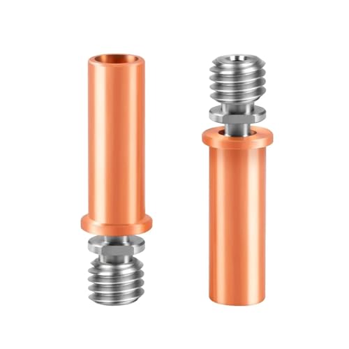 VNJUGF 2 STÜCKE Ganzmetall Glatt TC4 Titanlegierung Kupfer Überzogene V5 AC Kehle Düse I3 S, 3D Drucker wanglan VNJUGF 2 STÜCKE Ganzmetall Glatt TC4 Titanlegierung Kupfer Überzogene V5 AC Kehle Düse I3 S, 3D Drucker wanglan von AYRTEGI