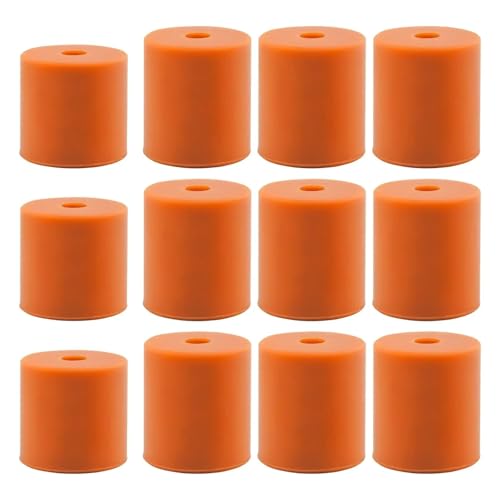 VNJUGF 3D-Drucker-Heizbett-Nivellierung, hitzebeständige Silikon-Nivellierungssäule, Ersatz for die Nivellierungsfeder 3/3S/3Pro/V2 CR10 wanglan(12PCS) von AYRTEGI