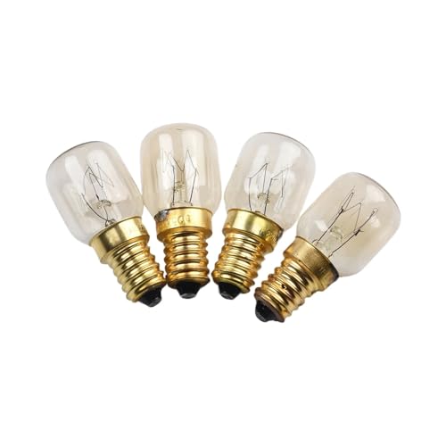 VNJUGF 4 STÜCKE E14 Salzlampe Globe Glühbirne 25 Watt Glühbirnen 240 V Kühlschrank Backofen Haushaltsgeräte Teile Kühlschränke Ersatzteile wanglan VNJUGF 4 STÜCKE E14 Salzlampe Globe Glühbirne 25 Watt Glühbirnen 240 V Kühlschrank Backofen Haushaltsgeräte Teile Kühlschränke Ersatzteile wanglan von AYRTEGI