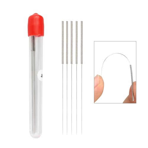VNJUGF 5 Stücke Edelstahl-Reinigungsnadel 0,15 mm 0,2 mm 0,25 mm 0,3 mm 0,35 mm 0,4 mm Teilbohrer for V6-Düse 3D-Druckerteile wanglan(0.3mm) von AYRTEGI