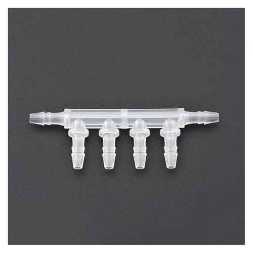 VNJUGF 5PC Tintenstrahldrucker Ersatzteile Tintenschlauchanschluss 4 6 8 Weg Schlauch Tinte Pipi Anschluss Drucker Weiß Tinte Zirkulation Anschluss wanglan(Black on White) von AYRTEGI