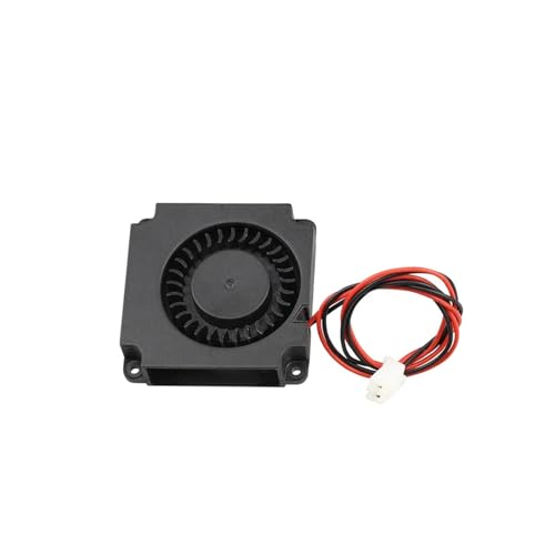 VNJUGF Lüfter 5 V 12 V 24 V 40 mm * 10 mm 4010 DC-Turbolüfter 5 V Lagergebläse Radialkühllüfter CR-10 Kit 3D-Drucker wanglan(4010-12V) von AYRTEGI