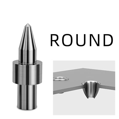 VNJUGF Thermische Reibung Hot Melt Kurzbohrer Vollhartmetall Lochherstellungswerkzeug M3 M4 M5 M6 M8 M10 wanglan(Round Form,M2(d1.8)) von AYRTEGI