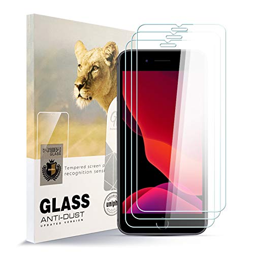 AYSOW Displayschutzfolie für Apple iPhone SE 2020 Premium Glas 0.3mm 9H Härte 2.5D Film, Anti-Kratzer, Blasenfrei, Glasschutzfolie Schutzfolie für Apple iPhone SE 2020[3 Stück] von AYSOW