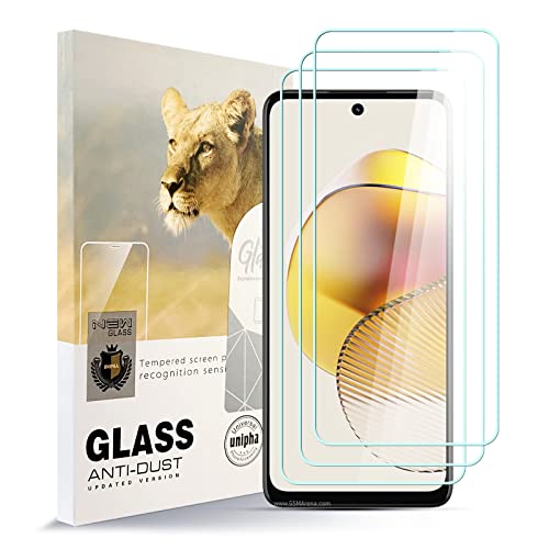 AYSOW Displayschutzfolie für Motorola Moto G73 Premium Glas 0.3mm 9H Härte 2.5D Film, Anti-Kratzer, Blasenfrei, Glasschutzfolie Schutzfolie für Motorola Moto G73[3 Stück] von AYSOW