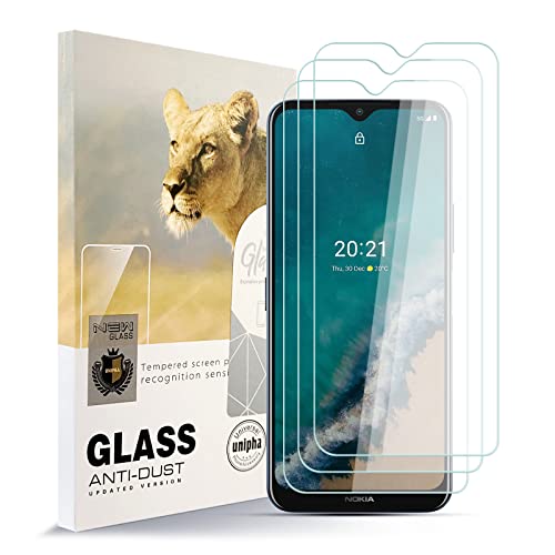 AYSOW Displayschutzfolie für Nokia G50 5G Premium Glas 0.3mm 9H Härte 2.5D Film, Anti-Kratzer, Blasenfrei, Glasschutzfolie Schutzfolie für Nokia G50 5G[3 Stück] von AYSOW