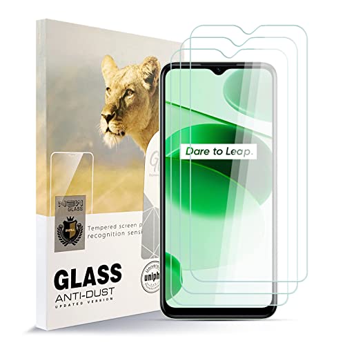 AYSOW Displayschutzfolie für REALME C30S/C33 Premium Glas 0.3mm 9H Härte 2.5D Film, Anti-Kratzer, Blasenfrei, Glasschutzfolie Schutzfolie für REALME C30S/C33[3 Stück] von AYSOW