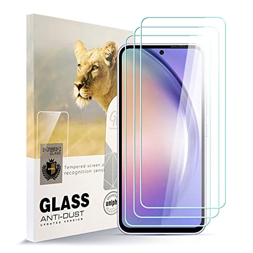 AYSOW Displayschutzfolie für SAMSUNG GALAXY A54 Premium Glas 0.3mm 9H Härte 2.5D Film, Anti-Kratzer, Blasenfrei, Glasschutzfolie Schutzfolie für SAMSUNG GALAXY A54[3 Stück] von AYSOW