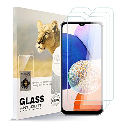 AYSOW Displayschutzfolie für Samsung Galaxy A14 5G Premium Glas 0.3mm 9H Härte 2.5D Film, Anti-Kratzer, Blasenfrei, Glasschutzfolie Schutzfolie für Samsung Galaxy A14 5G[3 Stück] von AYSOW