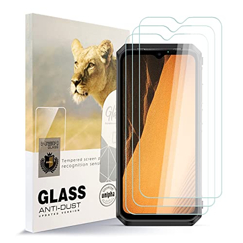 AYSOW Displayschutzfolie für ULEFONE Power Armor 19 Premium Glas 0.3mm 9H Härte 2.5D Film, Anti-Kratzer, Blasenfrei, Glasschutzfolie Schutzfolie für ULEFONE Power Armor 19[3 Stück] von AYSOW