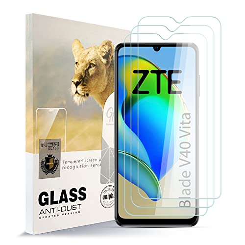 AYSOW Displayschutzfolie für ZTE Blade V40 VITA Premium Glas 0.3mm 9H Härte 2.5D Film, Anti-Kratzer, Blasenfrei, Glasschutzfolie Schutzfolie für ZTE Blade V40 VITA[3 Stück] von AYSOW