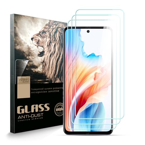 AYSOW Gehärtetes Glas Bildschirmschutz für Oppo A79 5G, Premium-Glas 0,3mm 9H Härte 2.5D Film, Anti-Kratzer, Einfache Installation, Bildschirmschutz für Oppo A79 5G[Packung mit 3] von AYSOW