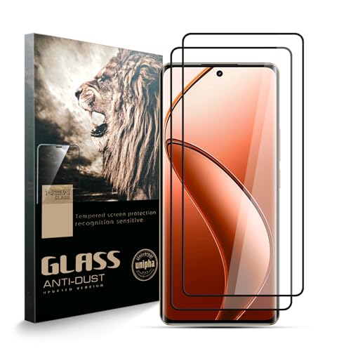 AYSOW Gehärtetes Glas Bildschirmschutz für Realme 12 Pro+, Premium-Glas 0,3mm 9H Härte 2.5D Film, Anti-Kratzer, Einfache Installation, Bildschirmschutz für Realme 12 Pro+[Packung mit 2] von AYSOW