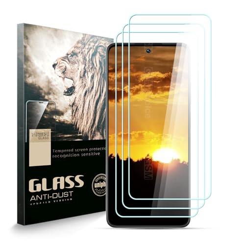 AYSOW Gehärtetes Glas Bildschirmschutz für Realme C55, Premium-Glas 0,3mm 9H Härte 2.5D Film, Anti-Kratzer, Einfache Installation, Bildschirmschutz für Realme C55[Packung mit 3] von AYSOW