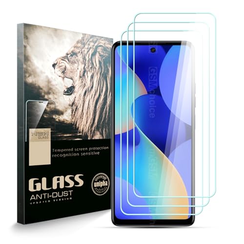 AYSOW Gehärtetes Glas Bildschirmschutz für Tecno Spark 10 Pro, Premium-Glas 0,3mm 9H Härte 2.5D Film, Anti-Kratzer, Einfache Installation, Bildschirmschutz für Tecno Spark 10 Pro[Packung mit 3] von AYSOW